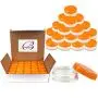 50Pieces 5G/5ML Round Clear Plastic Pot Jars Container Orange Lids BPA free 50Pieces 5G/5ML Round Clear Plastic Pot Jars Container Orange Lids BPA free