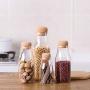 Glass Food Storage Containers With Locking Lids - OTHERHOUSE Kitchen Storage Containers Transparent Glass Food Storage Jar Bottle Cereal Container Wood Plug Kitchen Organization