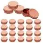Boîtes Empty Mimi Pack 24 x 2 oz (57ml) Ronde Rose Gold avec Couvercles Serti – Cadeaux Party, Articles de Beauté, Emballages Alimentaires. Boîtes Empty Mimi Pack 24 x 2 oz (57ml) Ronde Rose Gold avec Couvercles Serti – Cadeaux Party, Articles de Beauté, Emballages Alimentaires.