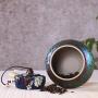 HOUSIYU Candy Jar Colorful Creative with Lid Tea Dried Fruit Cans Sealed Canned Jewelry Snacks Spice Storage Tanks for Household Small Items Organization, Seven Colors
