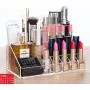 CQ Acryl Große 9stufige Klare Acryl Schmink Organizer Kosmetikkiste mit 11 Schubladen – 4er Set