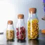 Bocal en Verre TOPBATHY avec Bouchon en Bois Étanchéifié 600ml - Idéal pour Sucre, Épices, Thé, Café, Confitures. Bocal en Verre TOPBATHY avec Bouchon en Bois Étanchéifié 600ml - Idéal pour Sucre, Épices, Thé, Café, Confitures.