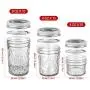 VERONES Mason Jars Canning Jars, Jelly Jars With Regular Lids, Ideal for Jam, Honey, Wedding Favors, Shower Favors, Baby Foods, DIY Magnetic Spice Jars, 4 OZ x 10, 6 OZ x 10, 8 OZ x 10 VERONES Mason Jars Canning Jars, Jelly Jars With Regular Lids, Ideal for Jam, Honey, Wedding Favors, Shower Favors, Baby Foods, DIY Magnetic Spice Jars, 4 OZ x 10, 6 OZ x 10, 8 OZ x 10