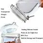 Bocal Folinstall 3 Pièces (500ml, 680ml et 860ml) à Large Bouche - Bocaux en Verre avec Couvercles Amovibles - Idéal pour la Conserve, le Café, le Sucre, la Farine. Joint en Silicone de Rechange Inclus. Bocal Folinstall 3 Pièces (500ml, 680ml et 860ml) à Large Bouche - Bocaux en Verre avec Couvercles Amovibles - Idéal pour la Conserve, le Café, le Sucre, la Farine. Joint en Silicone de Rechange Inclus.