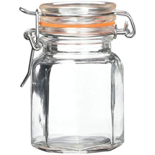 Apollo Glass Spice Jar, Set of 6