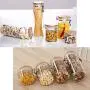 Glass Sealed Jars, Moisture-Proof Kitchen Food Containers, Storage Of Spices/Pasta/Oatmeal/Coffee Beans