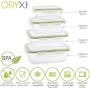 ORYX Storage Container, 550 ml, Green, 12 x 17 x 7 cm