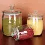 Glass Sealed Jars, Moisture-Proof Kitchen Food Containers, Storage Kimchi/Cereal/Oatmeal/Rice