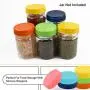 6 Pièces Assorties Couvercles Plastiques Réguliers pour Bouteilles Mason Jars, Caps de Conservation Alimentaire 6 Pièces Assorties Couvercles Plastiques Réguliers pour Bouteilles Mason Jars, Caps de Conservation Alimentaire