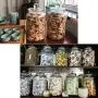 Glass Sealed Jars, Moisture-Proof Kitchen Food Containers, Storage Of Cereals/Pasta/Oatmeal/Seafood Glass Sealed Jars, Moisture-Proof Kitchen Food Containers, Storage Of Cereals/Pasta/Oatmeal/Seafood