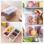 MAYROUND luftdichte Lebensmittelbehälter Sets, Kosmetikschränke Schreibtisch Aufbewahrungsbehälter mit Deckeln für Reis Lebensmittel Obst Eier Snacks Kosmetik für Schlafzimmer, Esszimmer, Küche 2 Stück/Set
