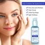 Lesentia Anti-Aging Eye Serum Gel– Advanced Eye Serum for Dark Circles and Wrinkles, Instantly Reduces the Appearance of Fine Lines and Under Eye Bags with Hyaluronic Acid, Turmeric and Peptides(1fl