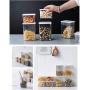 Sealed Kitchen Grain Storage Container Food Transparent Sealed Box Creative Multifunctional Dry Goods Nuts Food Storage Box Cereal Containers