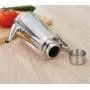 28oz 800ml Olivenöl-Zapfenspender, Spiegelpolierter 304 Edelstahl Olivenöl-Behälter Topf Dichtungsgünstig für Küche Öl-Glas-Behälter-Schütte