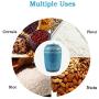Ceramic Pottery Cereal Containers Canister Cookie Jar, Airtight Food Storage Containers Bins with Lids Large for Kitchen Pantry Organization Flour Coffee Candy Bulk, 10L, 34x22cm