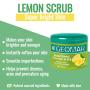Geomar Lemon Scrub - Natural Lemon Exfoliator for Skin - Exfoliating Scrub with Lemon, Dead Sea Salt, Volcanic Sand and Nourishing Oils - 21 Ounces