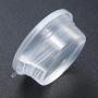 Pukido 24 pcs Slime Storage Container Reusable Plastic Storage Jars with Lids for Glue/Water/Cosmetic/Plasticine