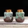 Große Puer Tee Beutel Teebehälter Tee Set Tieguanyin Stopfen Dose Lagerung Vintage Wohn Dekor, E1