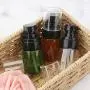 Travel Lotion Bottle, Segbeauty 3pcs Dispenser Bottles Set for Essence Shampoo Conditioner 30ml/1oz Empty Refillable Pressed Pump Bottle Cosmetic Containers