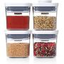 NEW OXO Good Grips 4-Piece Mini POP Container Set