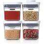 NEW OXO Good Grips 4-Piece Mini POP Container Set NEW OXO Good Grips 4-Piece Mini POP Container Set