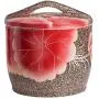 Ceramic Rice Bucket Kitchen Storage Bucket Grain Container Flour Bucket Storage Tank Ceramic Jar (Color : Red, Size : 32x32x33cm) Ceramic Rice Bucket Kitchen Storage Bucket Grain Container Flour Bucket Storage Tank Ceramic Jar (Color : Red, Size : 32x32x33cm)