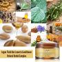 Vitamins Leave in Conditioner Cream - Indulgent Anti Frizz Conditioning for Curly Hair - Curl Defining Styling Detangler for Thick Coarse Natural Dry Damaged Hair (Moroccan Argan Oil)
