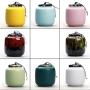 Portable Tea Cans Porcelain Tank With Seal Lid Teaware Storage Jars,F