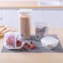 JIAFZ Storage Box Kitchen Moisture Proof Moisture Proof Plastic Sealed Jar Storage Tank Food Storage Box Four Pieces