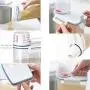 Cwg Kitchen Grain Miscellaneous Grains Storage Containers Moisture Proof Sealed Storage Jars Food Storage Tank with Measuring Cup Cover Cwg Kitchen Grain Miscellaneous Grains Storage Containers Moisture Proof Sealed Storage Jars Food Storage Tank with Measuring Cup Cover