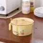 Kitchen Food Storage Jar Airtight Food Storage Kitchen Glass Jar Moisture-Proof Home Multi-Purpose Jam Bottle Cruet Plastic Seasoning Box
