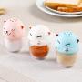 | Salt Pigs, Cellars & Servers | Cute Cat shape spice jar Health safe ABS plastic temperos salt pepper bottle for BBQ kitchen cooking tools Toothpick Holder | by HUDITOOLS | 1 PCs
