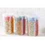 Kitchen compartment storage tank, multi-grain transparent sealed can, multi-function plastic storage box