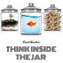 For Anchor Hocking glass jars with lids set | 4 Decorative Clear Cookie Jar Storage Containers, 2 Gallon Jar, 1 Gallon Jar, Half Gallon, and 3 Quart jar with lid | Plus Gift