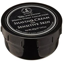 Taylor of Old Bond Street Jermyn Street Luxury Shaving Cream for Sensitive Skin, 5.3-Ounce