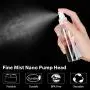 VEGOLS Clear Spray Bottles, 6 Pack 3.4 Oz (100 ML) Small Spray Bottle for Cleaning Solutions, Essential Oils, Travel and Daily Life- Clear