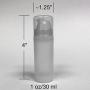 Empty Airless Bottle - Metal Free! Choose from 5 Sizes: 15ml/0.5oz, 30ml/1oz, 50ml/1.7oz, 100ml/3.4oz, or 150ml/5.1oz in Natural Plastic for Cream/Serum/Treatment/Lotion/Oil/Gel/Cosmetics - Air Less Travel Size Pump/Dispenser/Container 1x 30ml