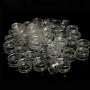 90 Pcs Travel Cosmetic Jar Pots 5ml Creams Make-up Sample Containers with Lids for Women Glitter Nail Art Storage Bottles