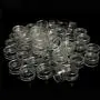 90 Pcs Travel Cosmetic Jar Pots 5ml Creams Make-up Sample Containers with Lids for Women Glitter Nail Art Storage Bottles
