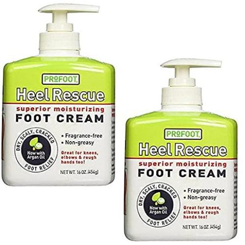 Profoot Care Heel Rescue Superior Moisturizing Foot Cream, 16 Oz (Pack of 2)