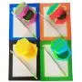 Matrice en Silicone SZBS 26ml Hexagonnelle avec Rod Métallique – Contenants pour Miel, Cire, Huile, Concentrés (Vert)