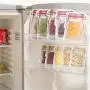 20er Pack Glasbehälter mit Reißverschlussbeuteln, Wiederverwendbare Luftdichte Beutel, Lebensmittelaufbewahrung, Snack, Sandwich Ziplock Beutel, Dichtheitsbeutel für Reisen, Camping und Kinder (Tall x 5 + Lx5 + Mx5 + Sx5)