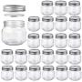 Betrome 8 OZ Mason Jar 24 Stück mit Silber Regular Deckel für Marmelade, Gelee, Honig, Bohnen, Gewürze, Hochzeit Favors, Baby-Dusche Favors, Party Favors