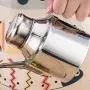 Stainless Steel Oil Dispenser,Leak Proof Vinegar Container Bottles Oil Dispenser Pot with Lid & Spout for Kitchen Cooking Oil Jar Cruet Storage containers Stainless Steel Oil Dispenser,Leak Proof Vinegar Container Bottles Oil Dispenser Pot with Lid & Spout for Kitchen Cooking Oil Jar Cruet Storage containers