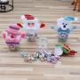 Sendk Christmas Small Candy Storage Box,Christmas Candy jar, Cookie Gift Container Bottle Elk/Snowman/Santa Jar (Not Include Candy