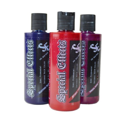 Special Effects SFX Hair Color Hair Dye Hot Lava