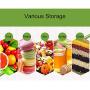 WANGLXST Food Storage Jar, Storage Bottle Kitchen Supplies Grain Storage Tank Borosilicate Glass Sealed Cans Dried Fruit Sealed Bottle, Transparent