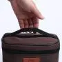 ZZW Runde Gewürzgläser mit Shaker-Dichtungen, Edelstahl & Tragbare Gewürzgläser Lagerbehälter Set für Kochen, Grillen, Backen, 6 Stück