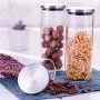 Glass Sealed Jars, Moisture-Proof Kitchen Food Containers, Storage Spices/Coffee Beans/Oatmeal/Pasta Glass Sealed Jars, Moisture-Proof Kitchen Food Containers, Storage Spices/Coffee Beans/Oatmeal/Pasta