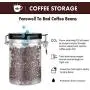 Sanlinkee Airtight Coffee Canister, Large Stainless Steel Tea & Coffee Storage for 22.8oz Coffee Beans,Canister with co2 Valve, 30ml Measure Spoon,70 ml Mini Travel Jar and Calendar Wheel Sanlinkee Airtight Coffee Canister, Large Stainless Steel Tea & Coffee Storage for 22.8oz Coffee Beans,Canister with co2 Valve, 30ml Measure Spoon,70 ml Mini Travel Jar and Calendar Wheel